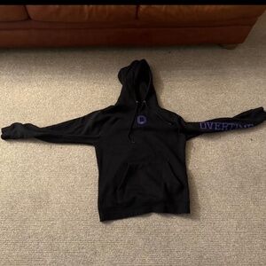 Black & Purple Overtime Hoodie